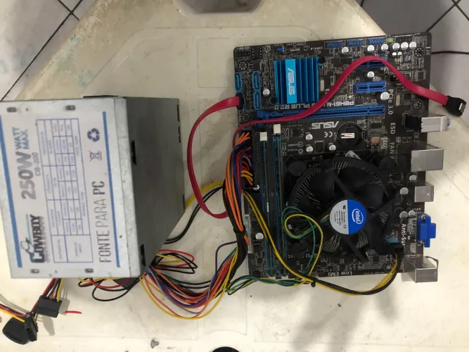Kit completo placa-mãe Asus core i5 3a geração 