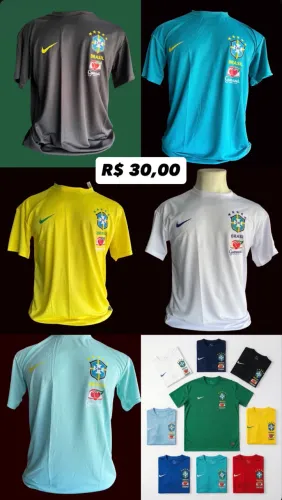 Camisas Seleção Brasileira