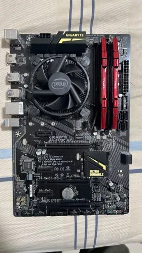 Kit computador, Placa mãe com processador I5 - 7400 / 32Gb / GTX 1060 3Gb