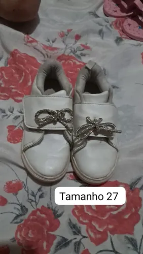 Lote sandálias tênis tamanho 26 e 27