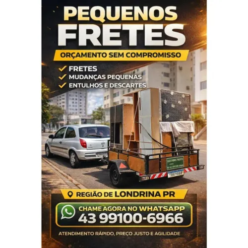 Fretes Londrina R$70