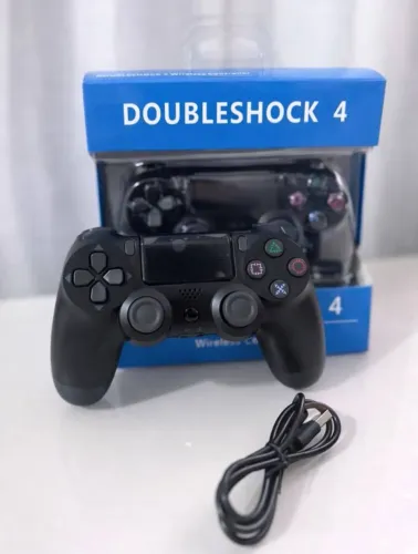 Controle de Ps4 compatível com PC, Smartv, Android e iOS novo na caixa 