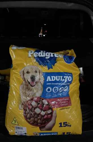 Ração pedigree 15kg