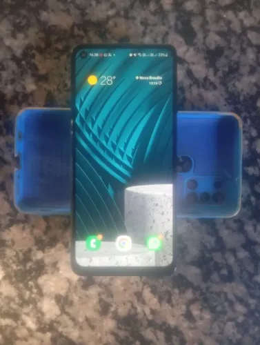 Galaxy A21S 64gb 4 de ram funciona tudo