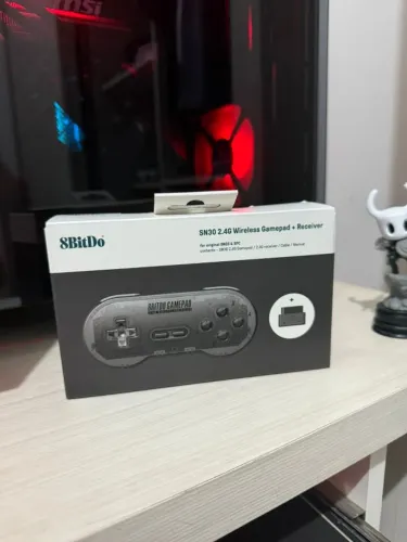 Controle Super Nintendo 8BitDo SN30 Novo Lacrado!
