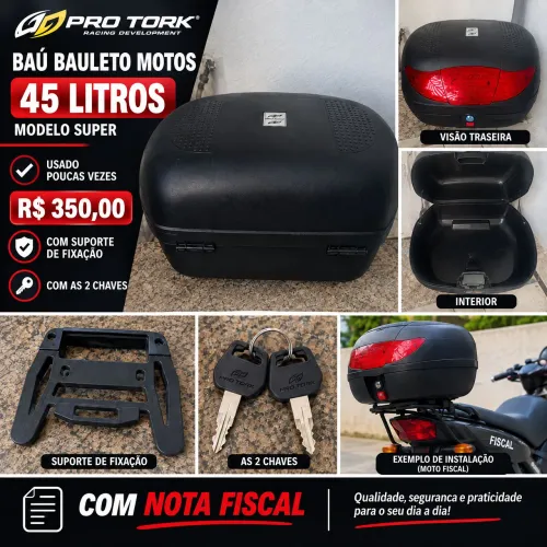 Baú para motos