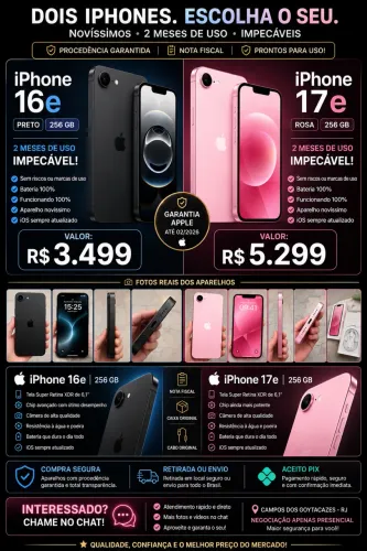 ? iPhones Premium à Pronta Entrega