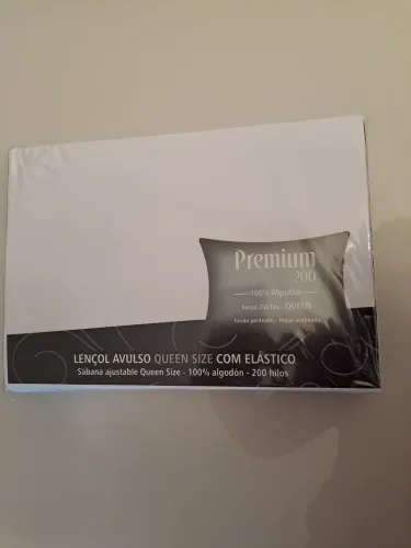 Lençol avulso Queen site com elástico