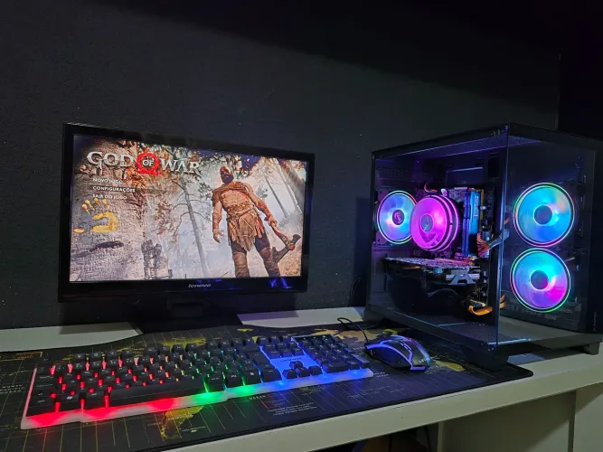 Pc gamer completo i5 vários jogos com garantia