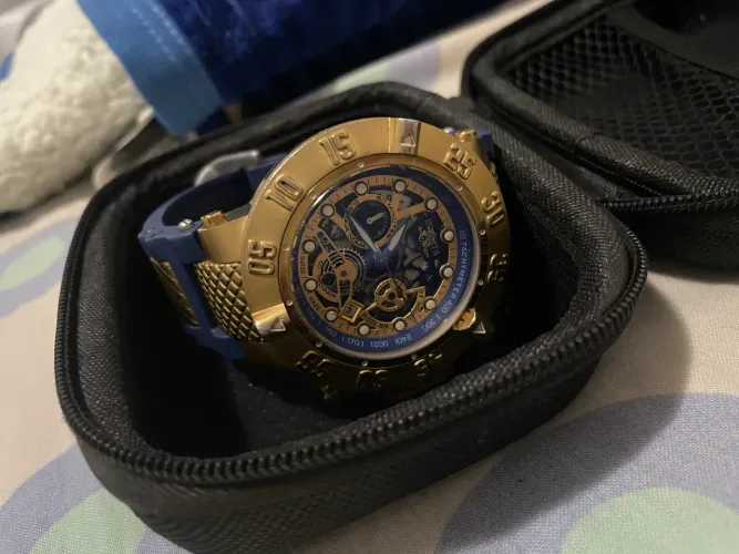 INVICTA SUBAQUA ORIGINAL , APENAS O PASSADOR QUE NÃO É ORIGINAL, RELÓGIO POR APENAS 1000$