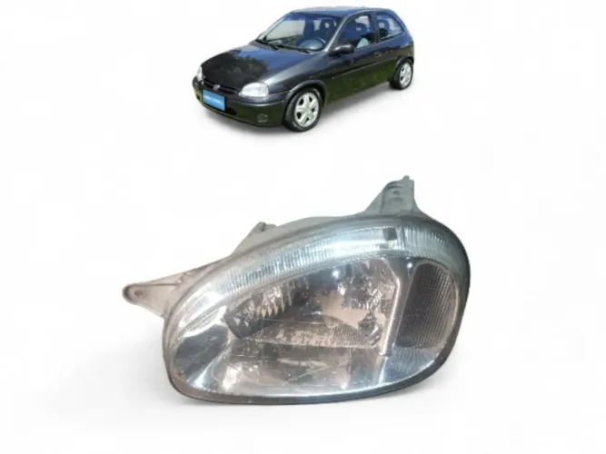 Farol Dianteiro Esquerdo  Corsa 2000-2006 Original Direito/passageiro