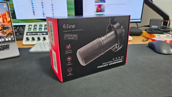 Microfone Dinâmico Fifine K688 XLR/USB