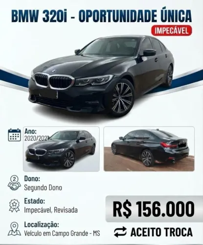 BMW 320I A Modern/sport TB 2.0/a.flex 16V 4P 2021