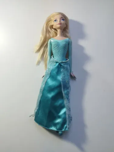 Boneca Elsa Frozen Disney Original Usada
