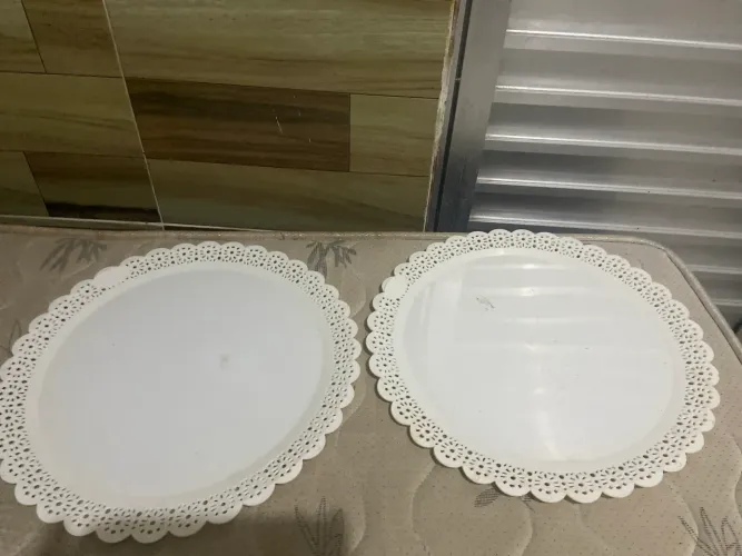 mudança duas bandejas plastica