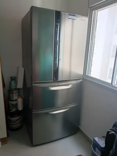 Geladeira Panasonic Frost Free French Door Inverse 432 Litros NR-D512XZ-S3