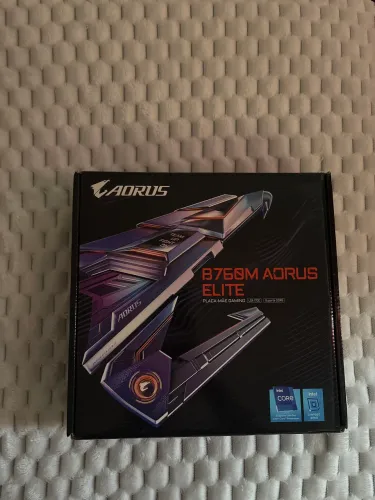 Placa Mãe B760M Aorus Elite, Intel LGA 1700, DDR5, mATX