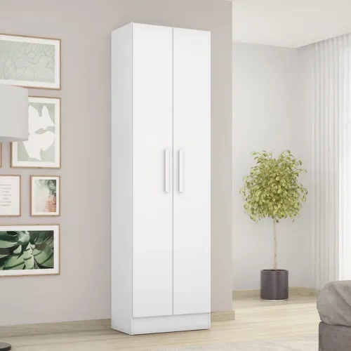 Armário Multiuso 2 Portas Nt4045 Notável Branco