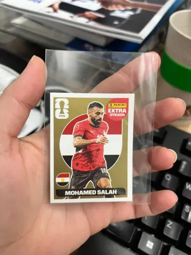Figurinha Extra Legend Ouro - Salah - Copa 2026