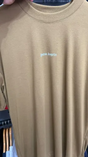 CAMISETA OVERSIZED PALM ANGELS - TAM. G - MALHA ALGODÃO GROSSO - FOTOS REAIS!