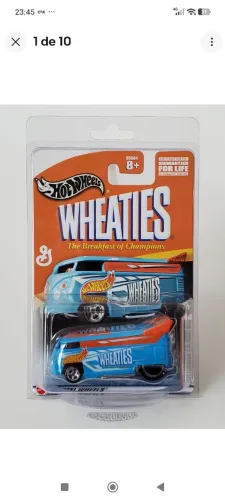 Hot Wheels 2004 VW Drag Bus - General Mills Wheaties Promo