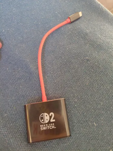 Estação Dock Para Nintendo Switch 2 HDMI 4k USB e USB-C