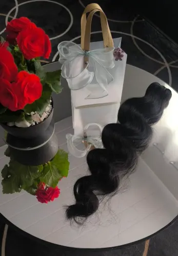 Cabelo humano Indiano Telado