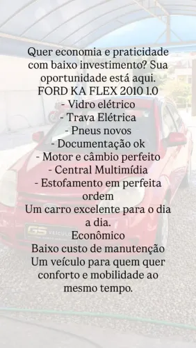 Ford KA 1.0 8v/1.0 8V ST Flex 3P 2010