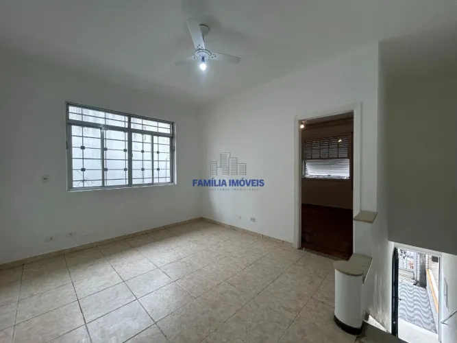 Sobrado para alugar 2 quartos garagem Aparecida Santos SP