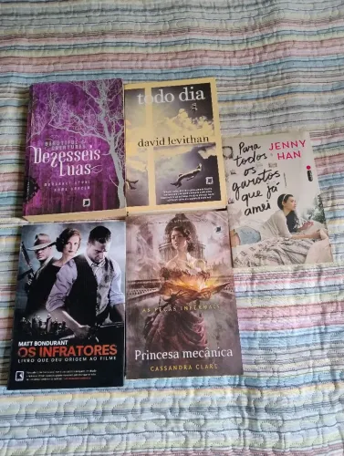 5 Livros usados