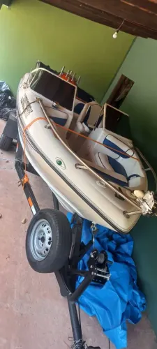 Lancha Focker 160 - Completa e 100% Pronta para Rodar e Navegar! ?