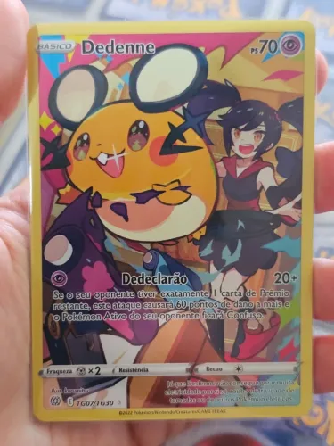 Carta Pokémon: Dedenne (TG07/TG30)