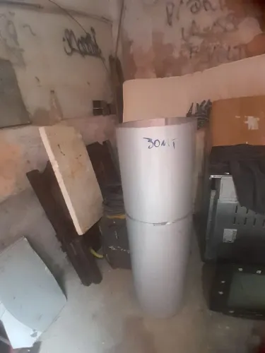 CHAPA GALVANIZADA PARA RUFOS E CALHAS 28, espessura de 0,43mm com 1,20 largura 60 Metros 