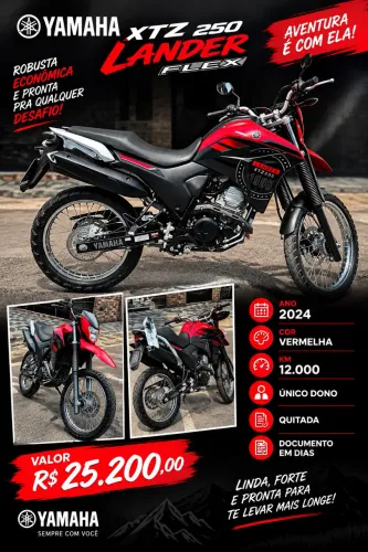 Yamaha XTZ 250 Lander Flex 2024