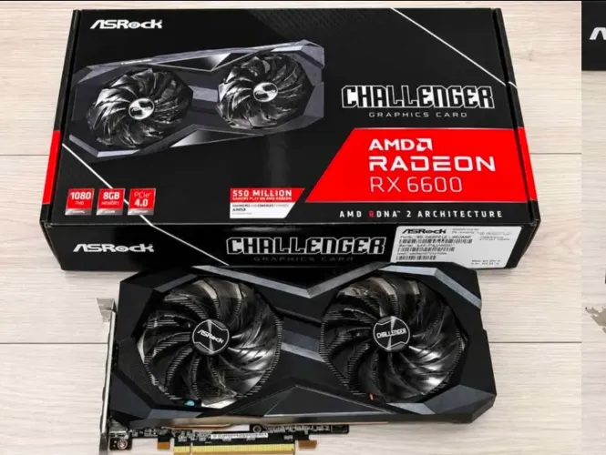 RX6600 8gb / Troco em vídeo game