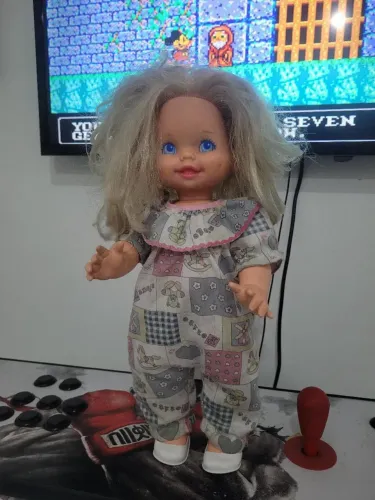 Boneca Tererê anos 90.<br>Linda ideal para colecionores