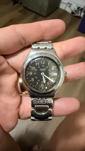Relógio Swatch irony inoxidável