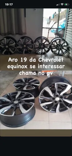 Rodas de equinox montadas aro17 Hyundai 
