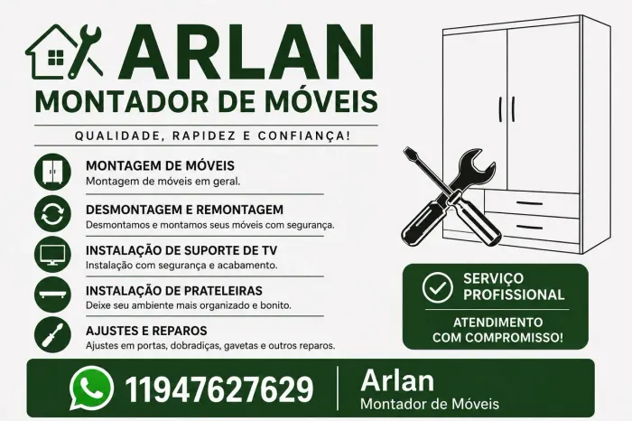 Montador de Móveis (Arlan Matos)