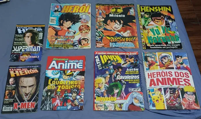Revista Herói Extra, Henshin, Comix Milênio, Ultra Jovem Collection, Heróis Dos Animes