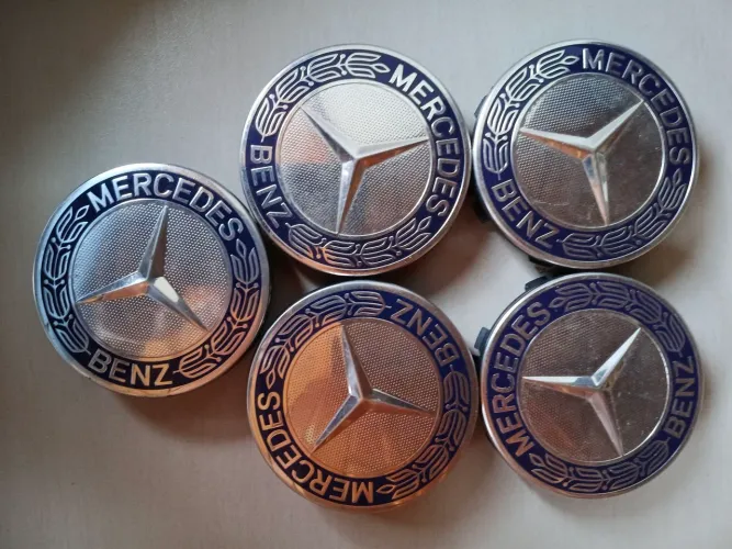 5 Calotas centro aro Mercedes Bens