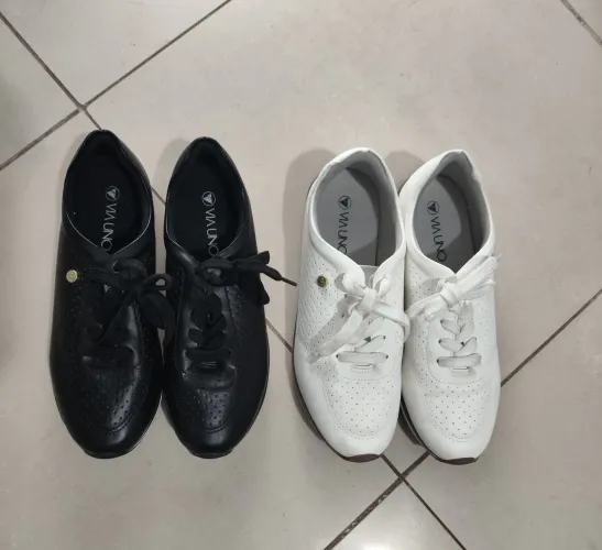 2 pares de tênis (valor os dois juntos)