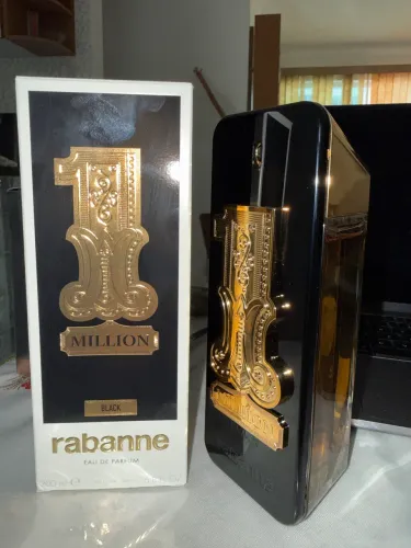 Perfume 1 Million Black Rabanne Masculino Eau de Parfum 200ml