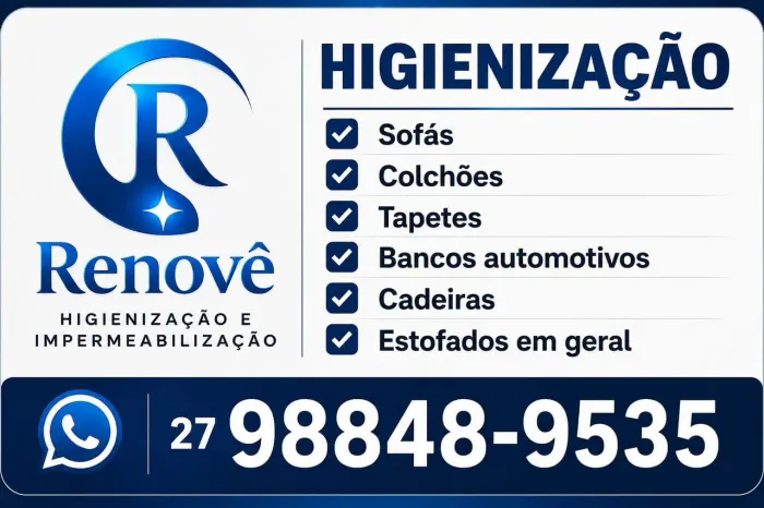 Limpeza de Sofá | Higienização de estofados em geral