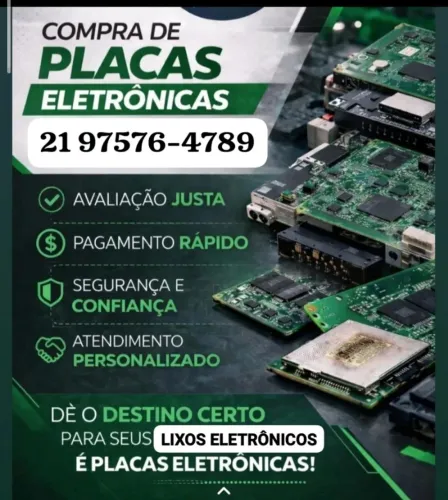 Sucata de eletrônicos - Compramos