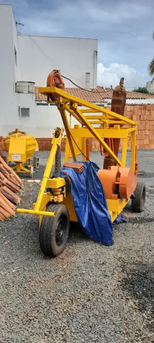 Máquina perfuração de estacas