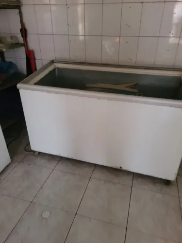 freezer horizontal tampa vidro