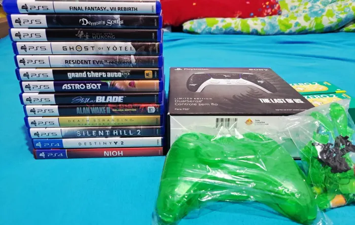 Jogos PS5 + controles Promoção 