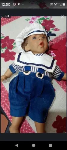 Boneco bb porcelana