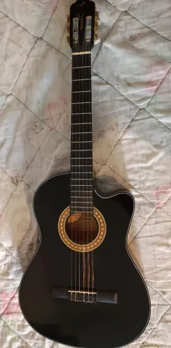Violão elétrico Vogga VCE 304 BK